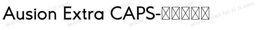 Ausion Extra CAPS字体转换